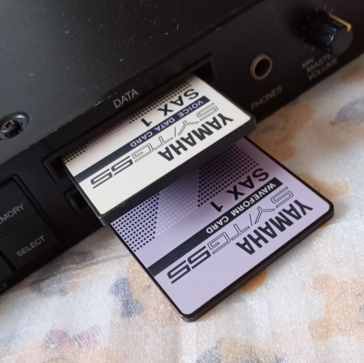 Yamaha W5501 SAX1 Waveform Sound Card Set For SY/TG55 Yamaha W5501 SAX1 Waveform Sound Card Set For SY/TG55