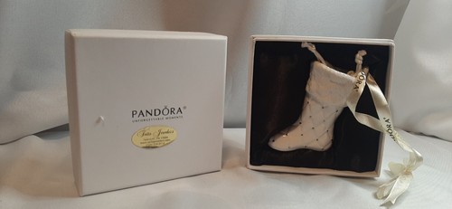 Pandora 2012 Porcelain Stocking Boot Ornament