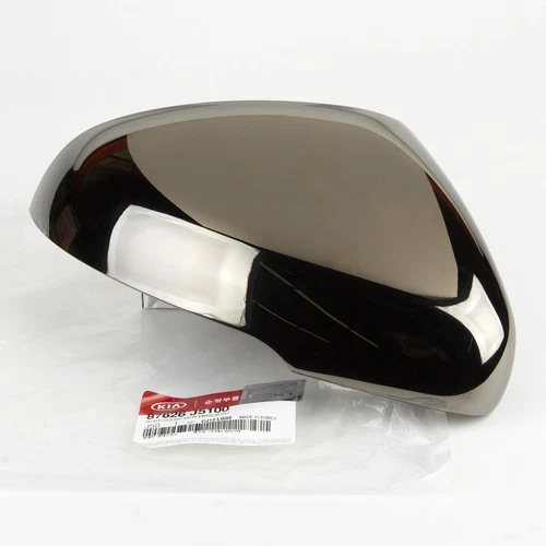 Genuine OEM Kia Side Mirror Cover Dark Chrome RIGHT for 18-20 Stinger 87626J5100