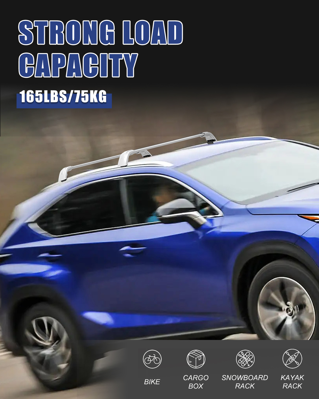 Roof Cargo Racks for Lexus NX NX200t NX300 NX300h 20152021 Roof Rack