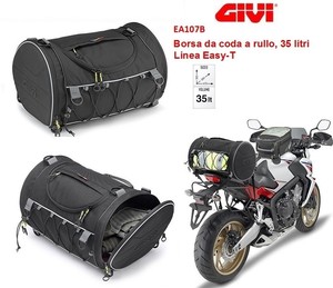 BORSA GIVI DA CODA A RULLO EA107B UNIVERSALE PER DUCATI HYPERMOTARD 796 2012  | eBay