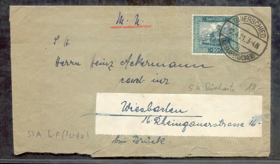 Saar 60 Etc QUIERSCHIED (R0952)