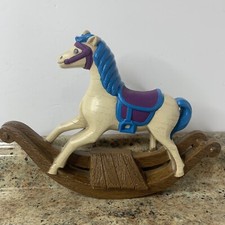 Vintage Burwood Products Rocking Horse Wall Plaque Art Nursery Room Wall Hanging