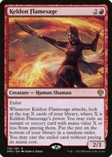 Keldon Flamesage 135/281 Non Foil Rare Dominaria United MTG Near Mint