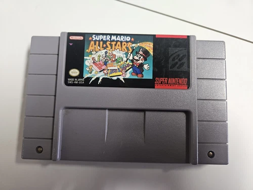 Super Mario All-Stars (Nintendo SNES, 1993) Authentic Cartridge Only