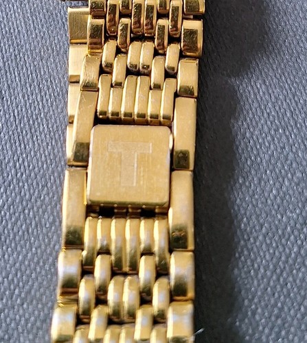 Gold Plate Tissot 1853 T870/970 Date Wristwatch - Picture 3 of 5