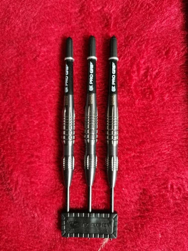Phil Taylor Set of Three Target Darts Power Black Titanium 80% Tungsten 24 gr.