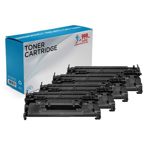 W1490X Compatible 4 Pack Black Toner fits for HP 149X 4002d 4002dn 4102dw 4102f