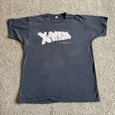 Vintage 1984 Marvel Comics X-Men Single Stitch T-Shirt Screens Stars Adult Large