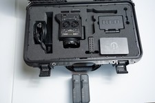 RED Raven 4.5K DSMC2 Camera  carrying case, top handle, mini mag and reader