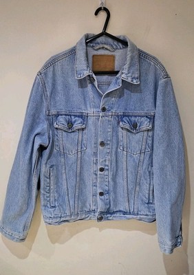 Vintage 1991 Levis 70503 Jeansjacke M Made in Great Britain Stonewash 22x25