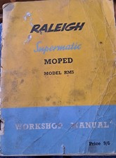 Raleigh Supermatic manual Model RM5 genuine not a reprint