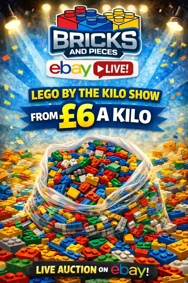 Lego sold in 1kg lots from £6 kilo individual colours and mixed lots!!!