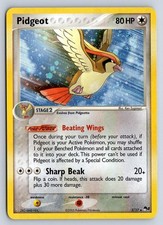 PIDGEOT 2/17 RARE POP SERIES 2 POKEMON HOLO LP