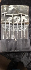 Sears Craftsman Telescoping Gauges 6 Piece Set 4027 In Case USA Made