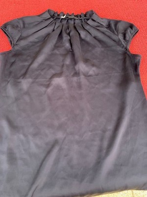 Damen Bluse Comma Gr. 34 dunkelblau