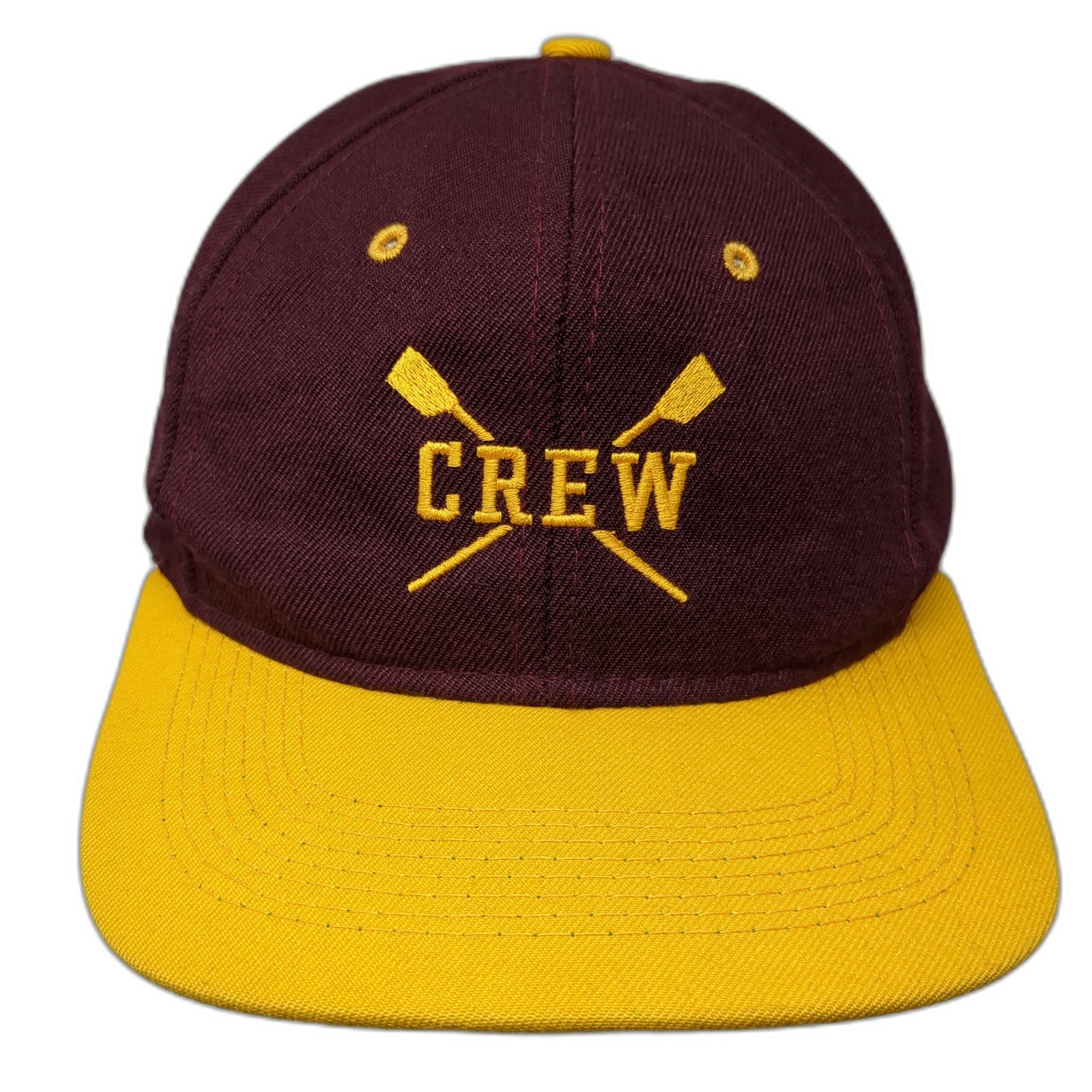 Crew Snapback Hat Multicolor One Size Embroidered… - image 1