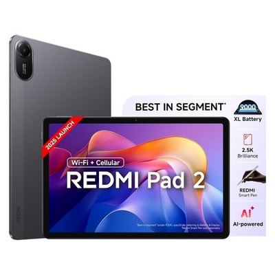 Redmi Pad 2 Wi-Fi + Cellular (Graphite Grey, 8GB, 256GB) 27,94cm (11'') Modell