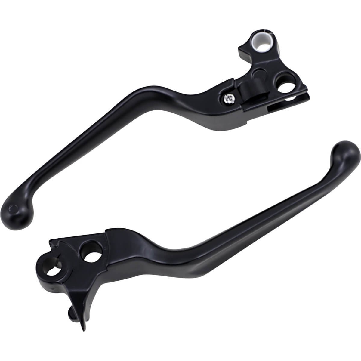 Kit leviers de frein chromés pour Harley Davidson FLH, FLT et Big Twin