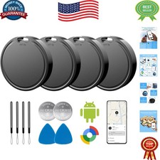 Secure 2- Battery Waterproof Air Tags for Android - Easy Tracking Solution