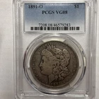 1891-O $1 Morgan Silver Dollar PCGS VG 08 #243
