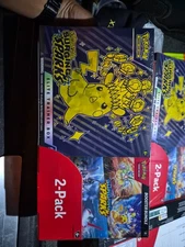SEALED: Pokemon Surging Sparks Elite Trainer Box + Booster Bundle COSTCO 2-PACK