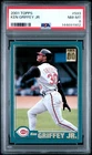 144691902 Ken Griffey Jr 2001 Topps #593 PSA 8