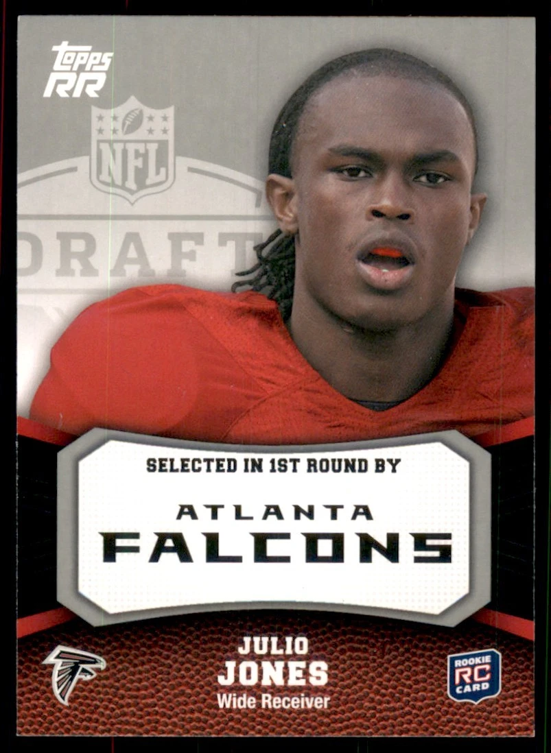 2011 Topps Julio Jones Rookie Atlanta Falcons #109