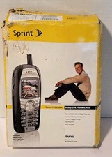 Sanyo RL-4930 Black/Gray Sprint Phone Tested Works