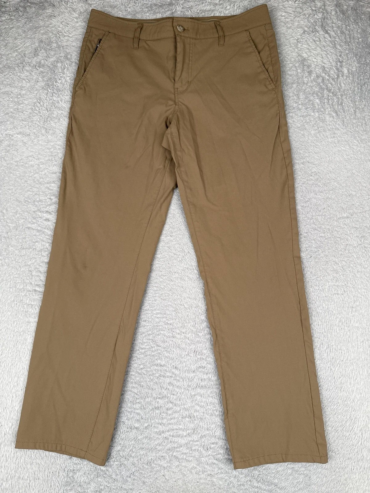 Weatherproof Vintage Pants Mens 32x30 Beige Khakis Stretch Regular Fit Outdoor
