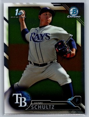 2016 Bowman Chrome #BCP193 Jaime Schultz Prospects *RY