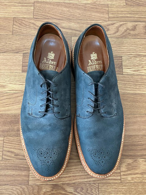 Alden 29314 Navy Suede 10D #0225 | eBay