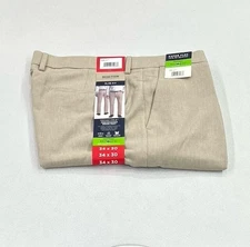 Kenneth Cole Reaction Men's Techni-Cole Slim-Fit Pants, Tan, Size 34x30