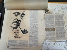 Sale! "The Spirit was Willing" Jack Gaughan original art paste-up Cosmos July 77 | eBay US (Buy It Now)