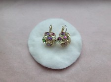 Wunderschöne Ohrringe "Crystal Luminous Green" mit Original Swarovski-Components