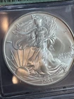 2004 American Silver Eagle ICG MS70 Grade 1 Troy Ounce .999 Fine Silver Type 1