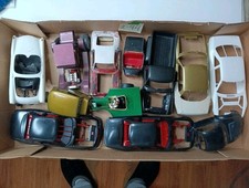 Large Lot Of Boneyard Plastic Model Car Bodie...