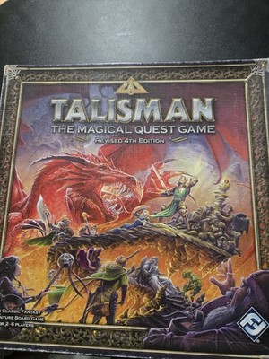 Talisman The Magical Quest Revised 4th Ed. Board Game FFG READ DESCRIPTION 