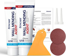 Drywall Repair Kit,2 Pack Wall Mending Agent,Wall Spackle with Scraper, Wall Sur