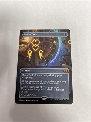 Mana Vault Borderless Nonfoil Card #394 MTG LP