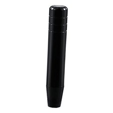 Long Shift Knob Weighted Aluminum Alloy Polished Metal Driving Handle Stick Red