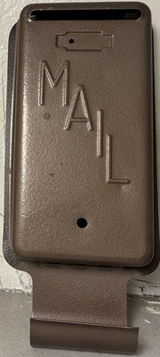 1960s diminutive   Mail Box   postal USPS newspaper post Office mail Letters