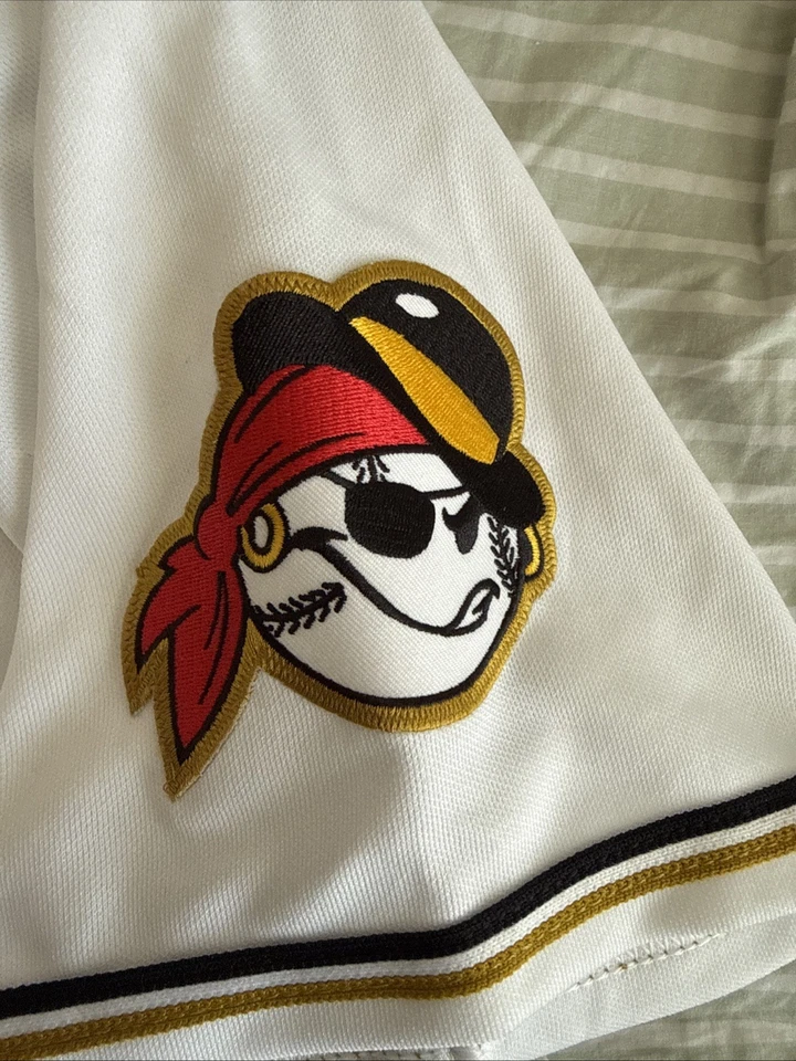 Men’s OT Sports West Virginia Power Minor League Jersey Sz L - White NWT - Image 3 of 4