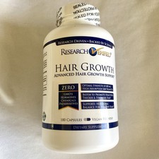 Research Verified Hair Growth Advanced Hair Growth Support 180 Capsules 3 Month