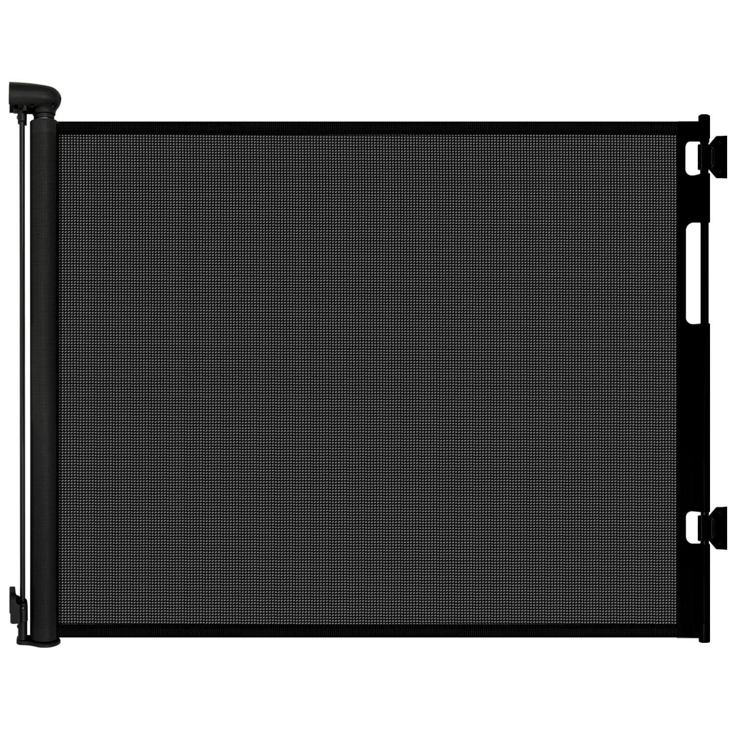 Retractable Baby Gate Stairs & Doorways 55" Wide x 33" Tall Mesh Dog Gate Indoor