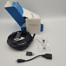 Depstech USB / Type-C Borescope Semi-rigid Endoscope 16.5 ft Waterproof Camera