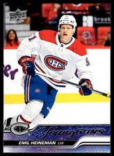 Emil Heineman 2024-25 Upper Deck Young Guns #720 Rookie Montreal Canadiens