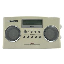Sangean PR-D5 FM Stereo RDS/AM PLL Synthesized Receiver Digital Radio No Adapter