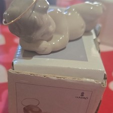 Vintage Lladro Sleeping Baby Jesus w/Halo Nativity Figurine-EXC!-L@@K!