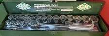 SK Tools 23pc. SAE 1/2" Drive Deep & Shallow Socket Set 